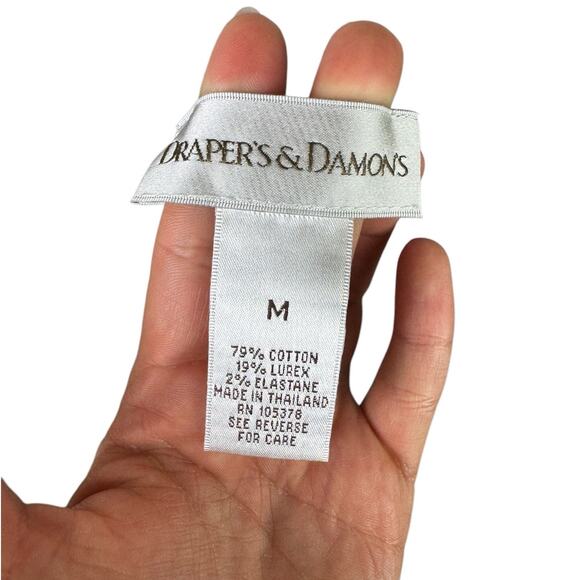 Draper’s & Damon's Purple Knit Metallic Sparkle 2 Piece Sweater Skirt Set - Picture 11 of 13